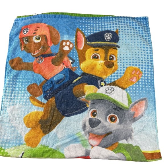 Paw Patrol Bundle Backpack Towel Blanket Chase Marshall Rubble Nickelodeon - Picture 4 of 16